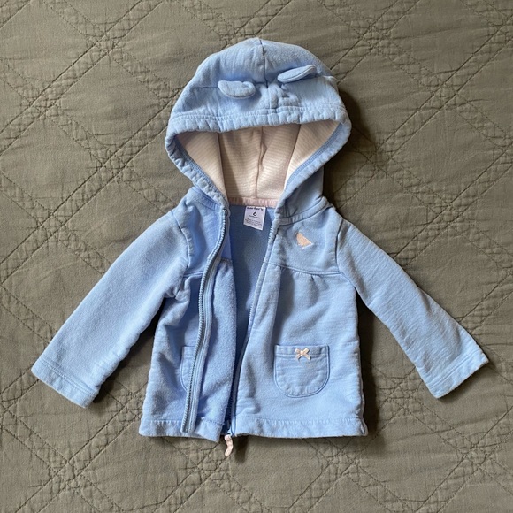 Carter’s Hoodie Jackets ✨$10 BUNDLE✨ Sz 6 months - Picture 3 of 4